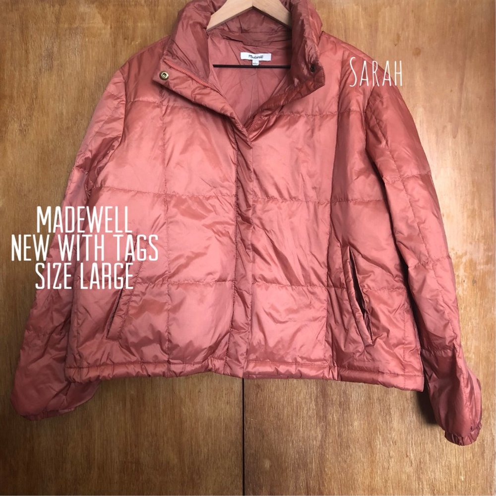 Madewell Jacket in Sweet Dahlia - Picture 5 of 6